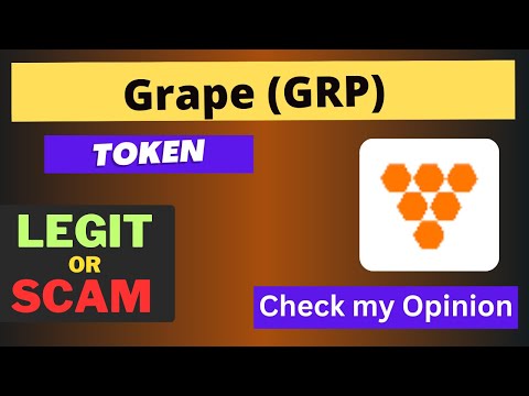 Is Grape (GRP) Token Legit or Scam ??
