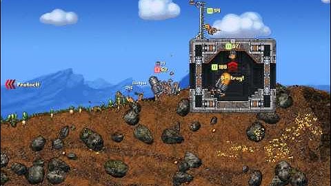 Dreadnauts with bombs - Cortex Command