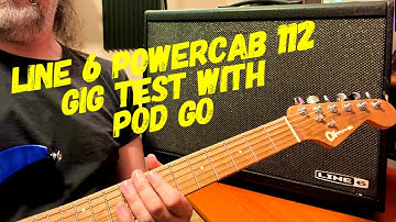 Line 6 Powercab 112 Gig Test with POD GO