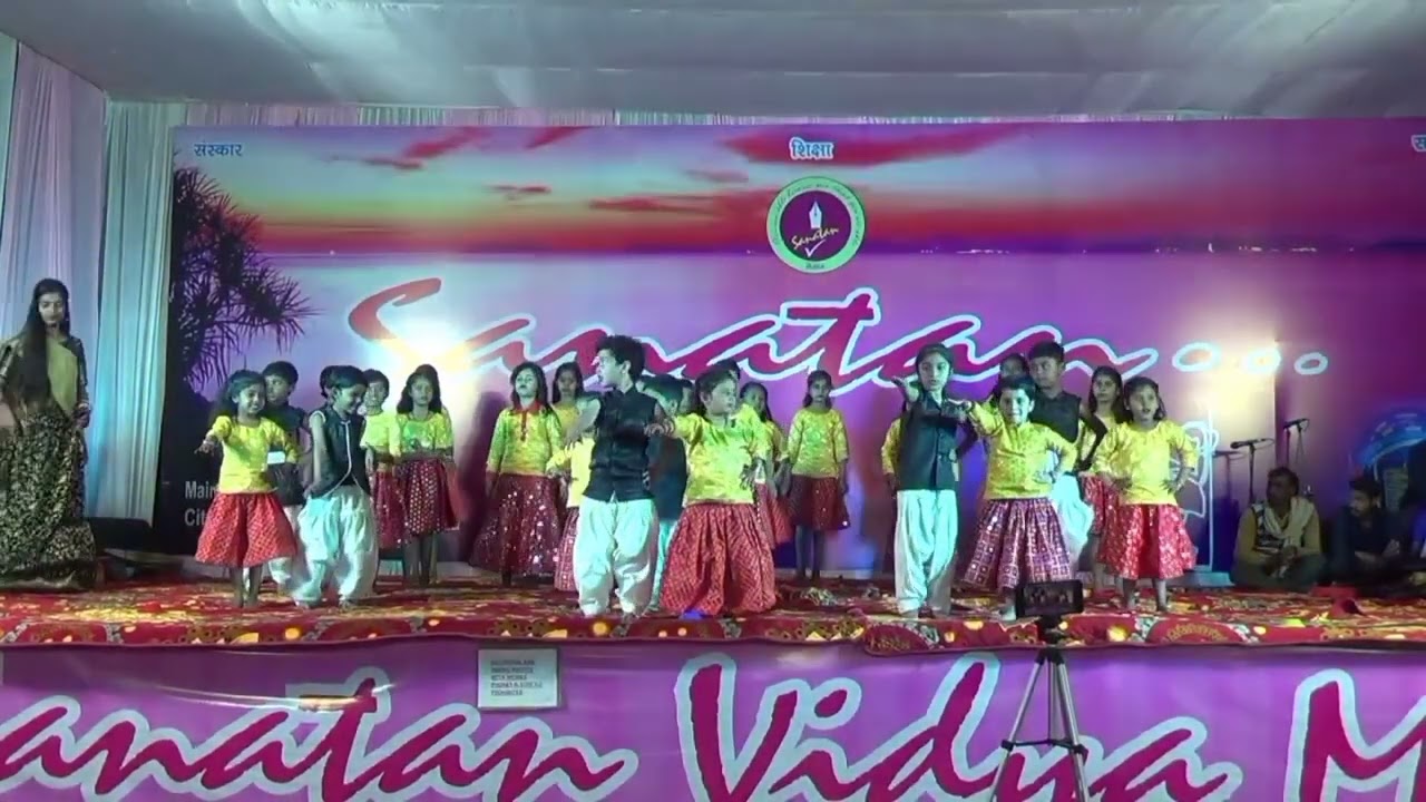 Kids play on Save water # Sanatan school