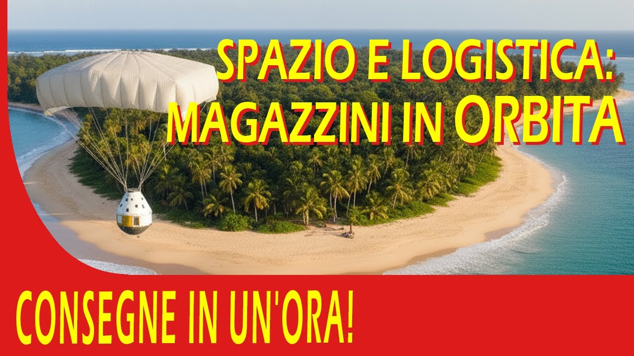 SPAZIO E LOGISTICA: MAGAZZINI IN ORBITA CONSEGNE IN UN'ORA