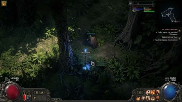 poe2 global illumination off/on comparison - jungle