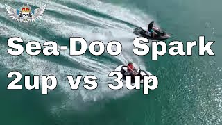 Sea-doo Spark 2up vs 3up
