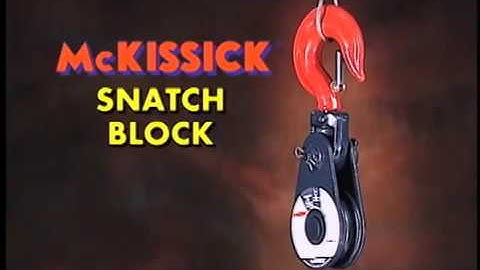 The Crosby Group Snatch Blocks