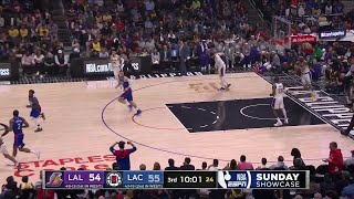 3rd Quarter, One Box Video: LA Clippers vs. Los Angeles Lakers