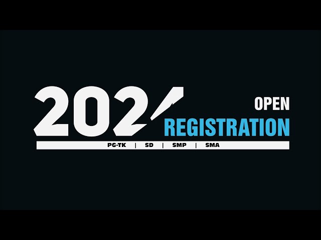 SCA Open Registration 2024-2025