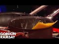Gordon gives Amanda Holden an Exploding Pan - Gordon Ramsay