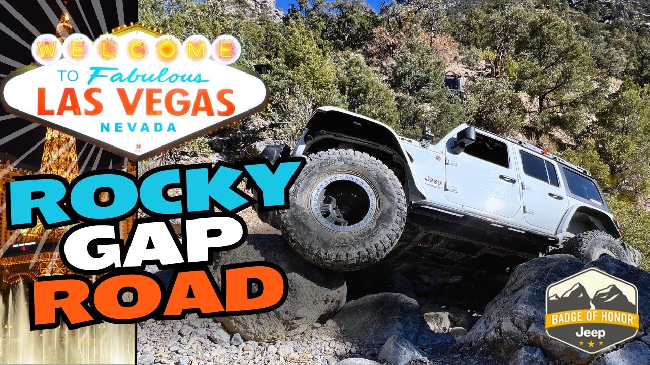 Rocky Gap Road, Las Vegas | Jeep Badge of Honor Trail | Jeep Wrangler