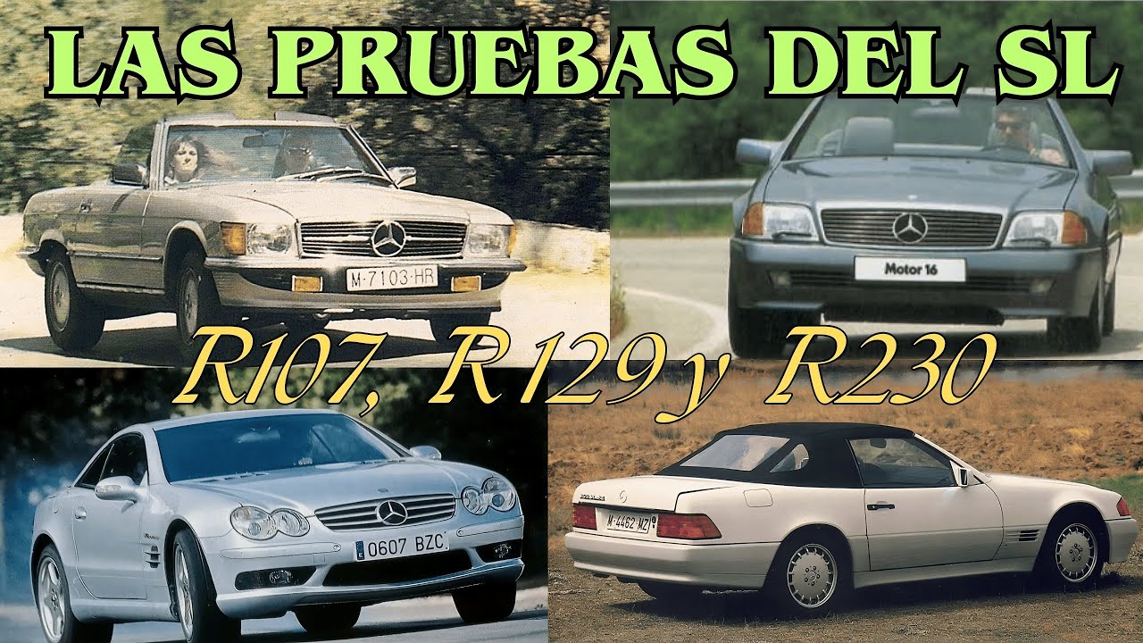 La historia del Mercedes Benz SL ➤ TERCERA PARTE; 💥 CON LAS PRUEBAS DE LAS REVISTAS 💥