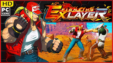Fighting EX Layer - Gameplay with Terry Bogard (PC) [Playthrough/LongPlay]