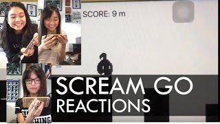 "SCREAM GO" game reactions! (ios apps) screenshot 1