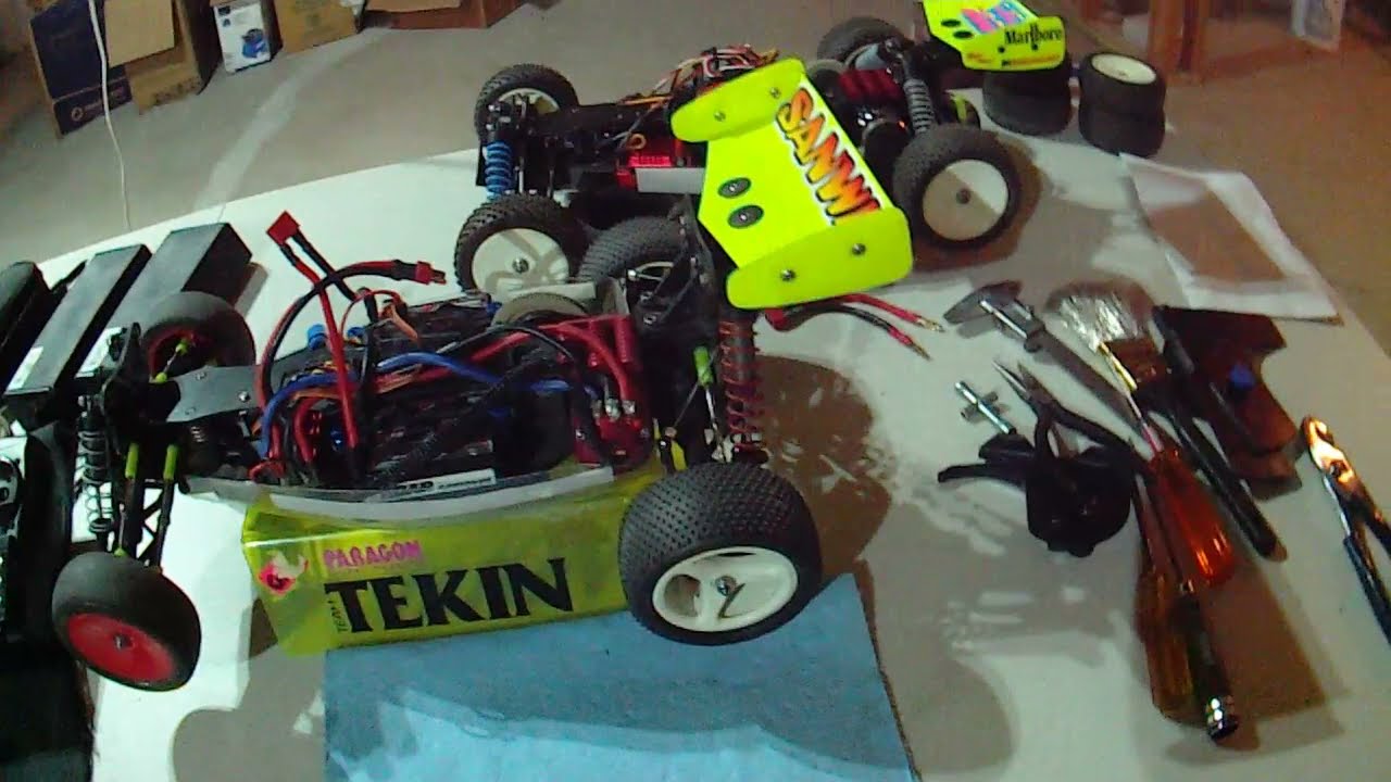 Basement testing, Schumacher CAT 2000 and CAT 2000 EC - YouTube