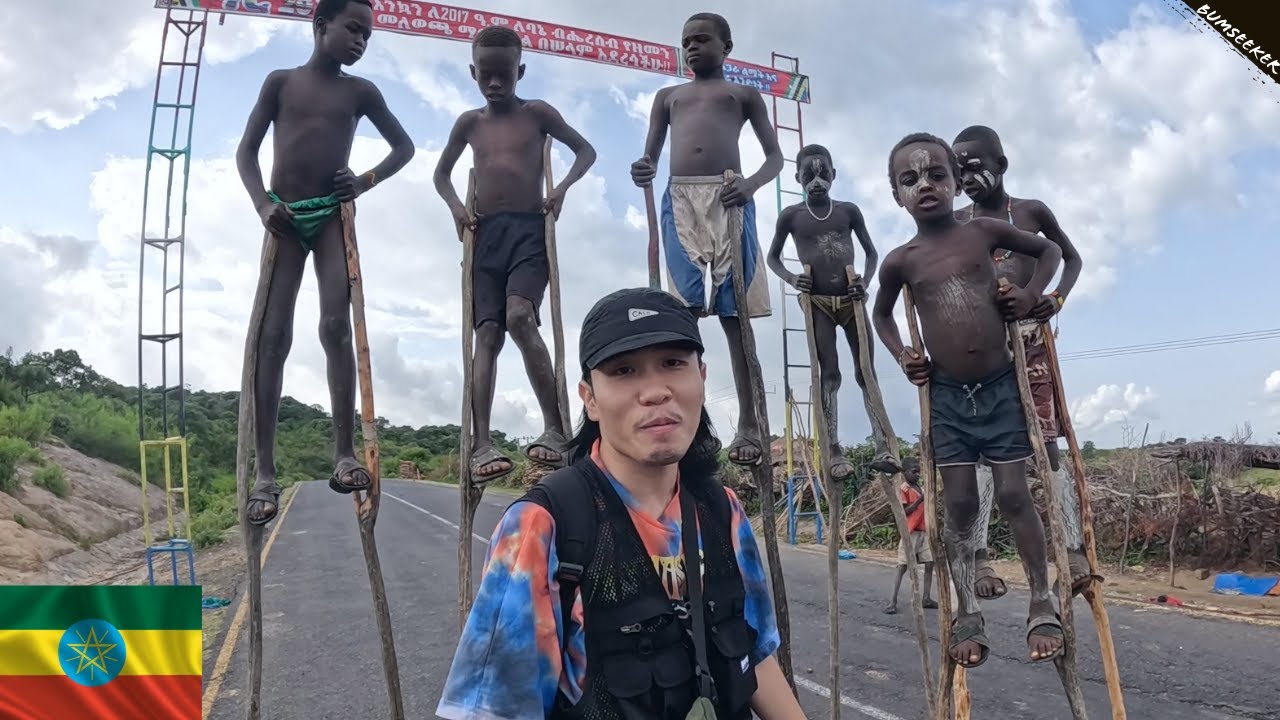 🇪🇹 เอาชีวิตรอดจากชนเผ่าสุดเถื่อนในเอธิโอเปีย (The Tattoo Ritual of Mursi tribe) 