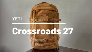 YETI Crossroads Backpack 27L, Black