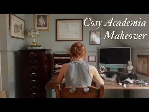 Cosy Academia Study Makeover