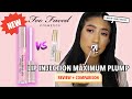 *NEW* TOO FACED Lip Injection MAXIMUM PLUMP VS. TF EXTREME Plump (Is there a difference?!)