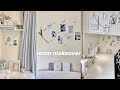 a room makeover | soft korean aesthetic | loft bed, kpop and manga