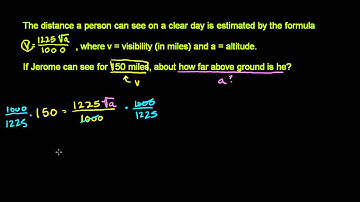 Applying Radical Equation 1