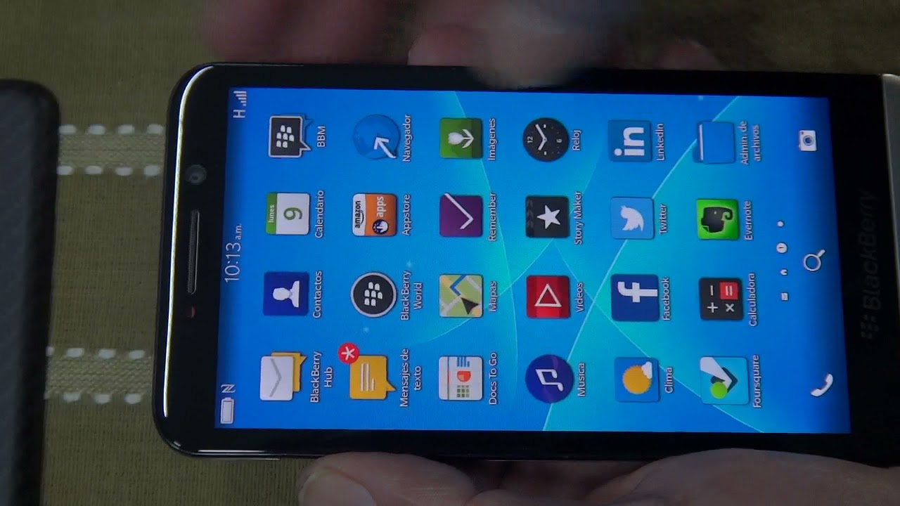 Update Blackberry Z30