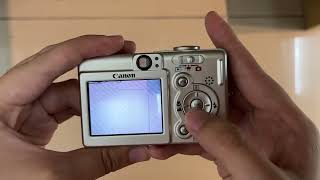 Canon ixy 40/ixus 30 - YouTube
