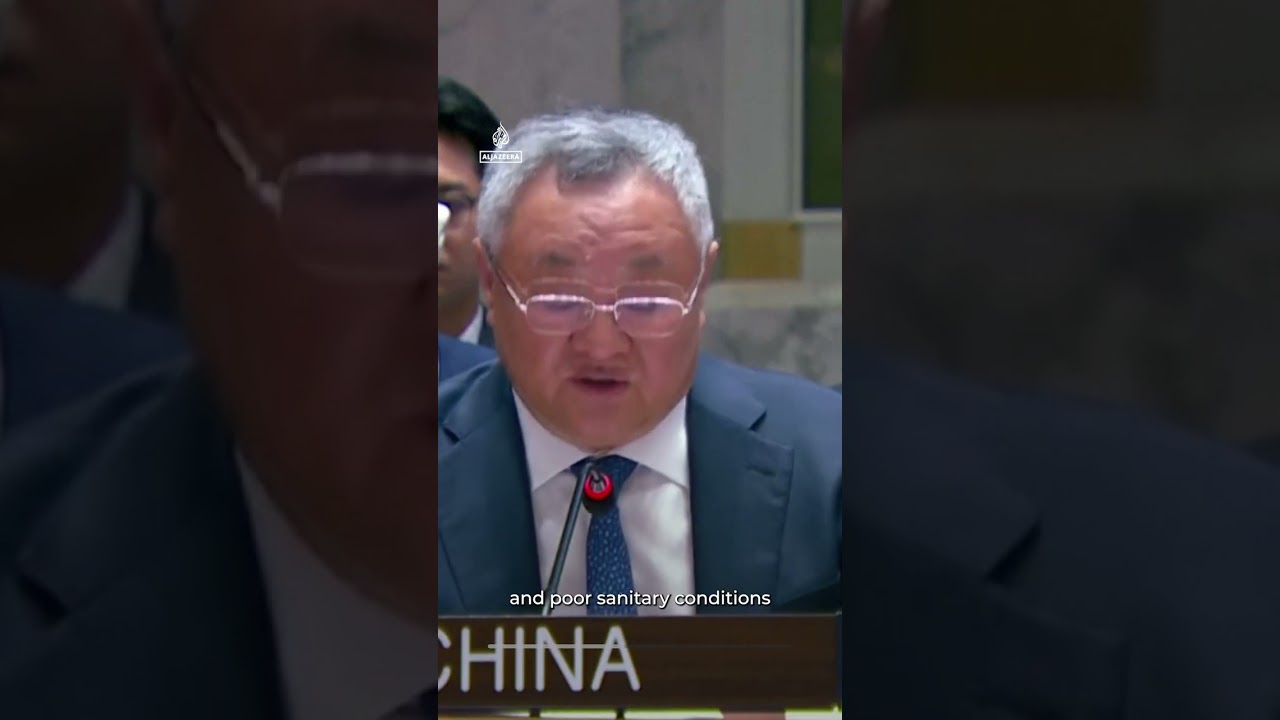 مبعوث الصين لدى الأمم المتحدة يدعو إلى وقف حقيقي ودائم لإطلاق النار في غزة