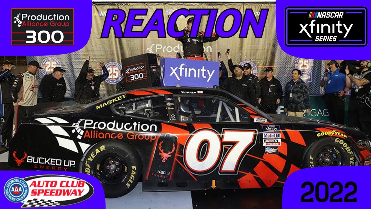 2022 | Production Alliance Group 300 Reactions | NASCAR Xfinity Series