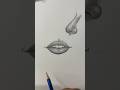 ازاي ترسم الفم الفتوح بكل سهولة   رسم