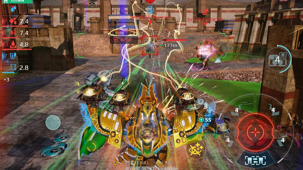 Ammit is back to stack streaks | War Robots gameplay