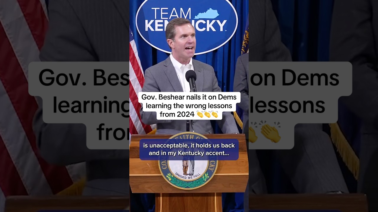 Gov. Beshear: Dems Learned WRONG LESSONS From 2024 Election