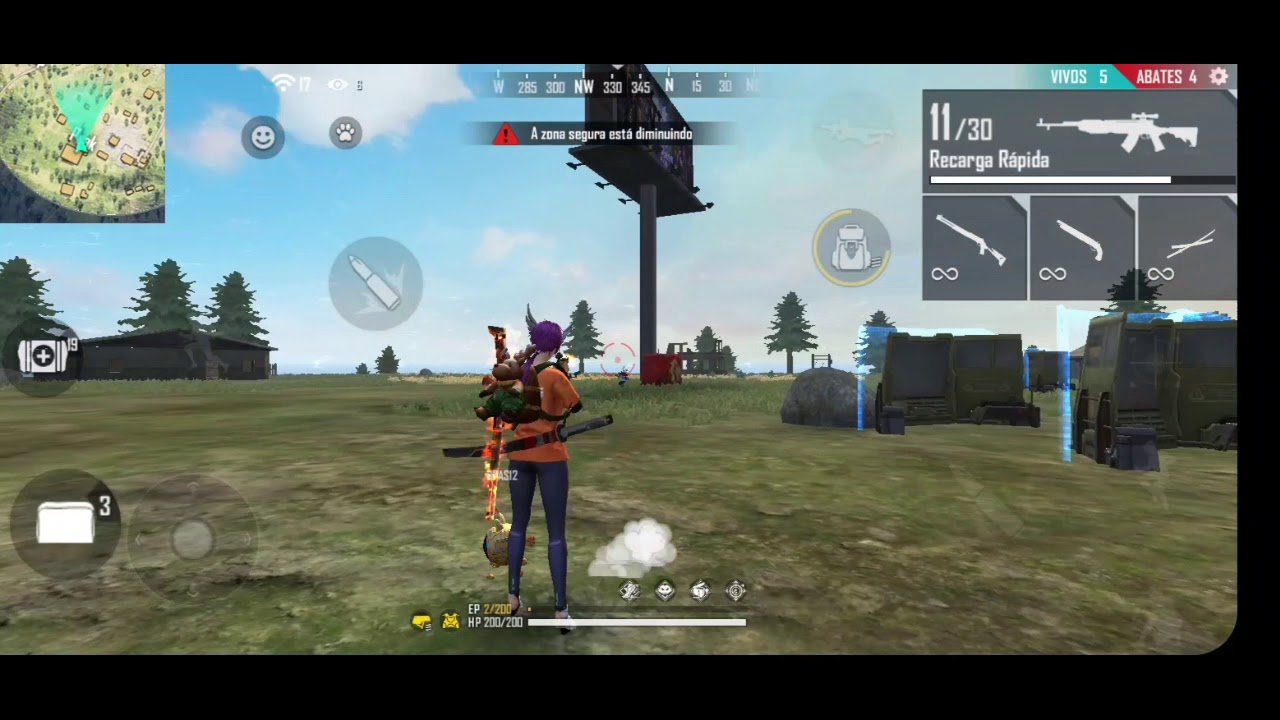 Highlights Free Fire/x1 dos crias/ SKS e M1014 - YouTube