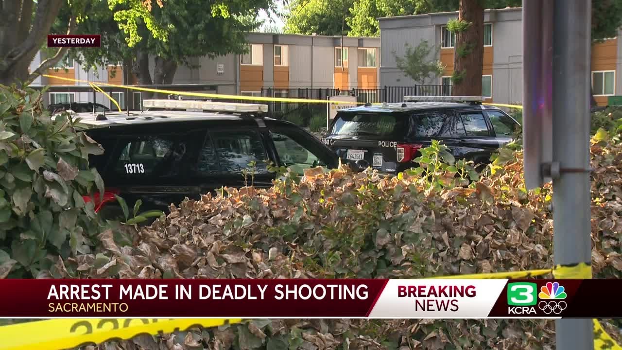 Man arrested after deadly Sacramento shooting near college - YouTube