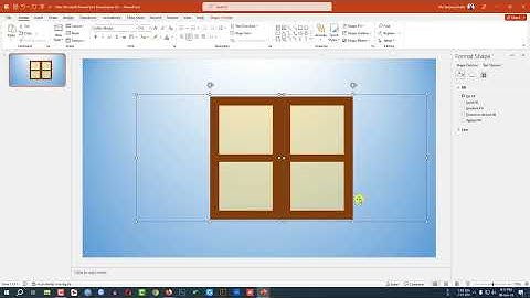 How to make Stunning 3D window Animation using PowerPoint