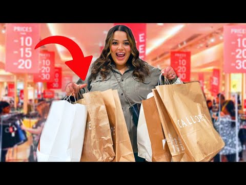 شوفوا اشتريت ايه من تخفيضات المحلات في المول يسرا مختار