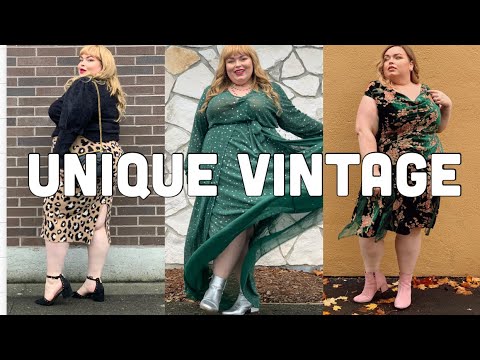 Unique Vintage Plus Size Try On