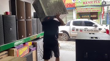 Quần đùi áo đỏ hát line Array pro Max ngọt luôn nhé