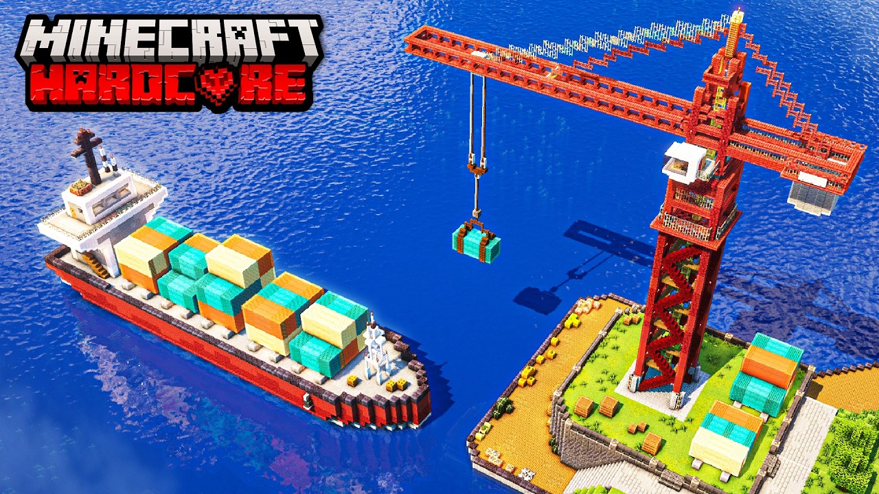 I Built a Port to Connect My 2000 Day Minecraft World!