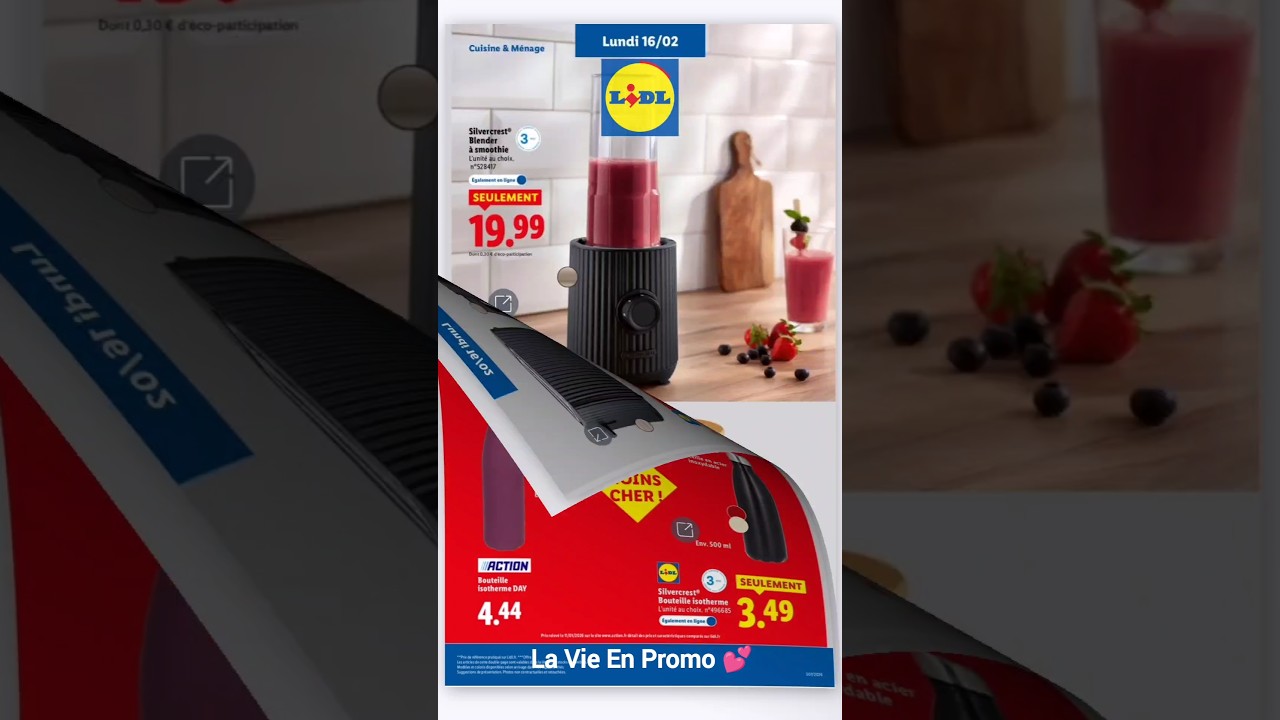 ✨ NOUVEAU CATALOGUE LIDL ✨ ARRIVAGE PROMO ❤️ 