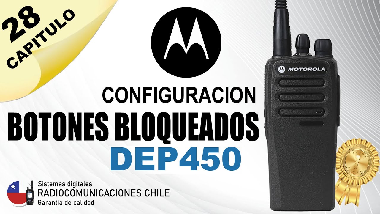 Radio Digital Motorola DEP450 – INSTOP