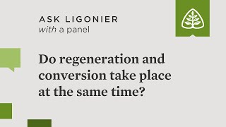 Do regeneration and conversion take place at the same time?
