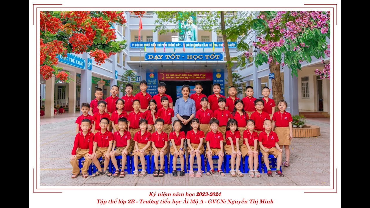 Tổng kết năm học Lớp 2B