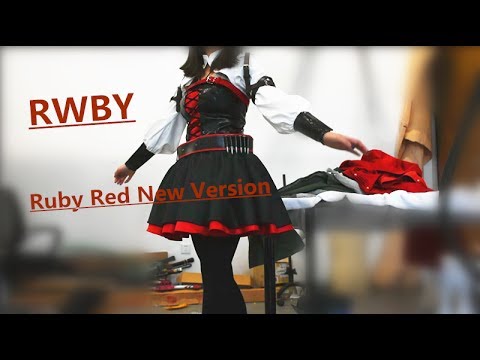 Rwby Ruby Rose Red New Version Volume 4 Cosplay Costume Military Battle Uniform Youtube