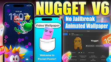 Set Video as Wallpaper iOS 18/26 with Nugget & Pocket Poster