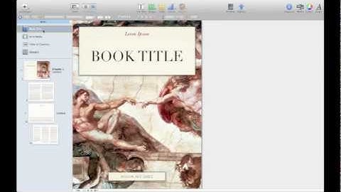 Apple iBook Author First Overview