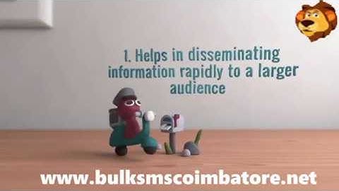 Benefits of Bulk SMS Markeing Services  Coimbatore