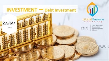 CMA Part 1 - Unit (2) - Debt Investment