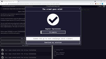 Regular Expressions (4/33) | Ignore Case While Matching | freeCodeCamp