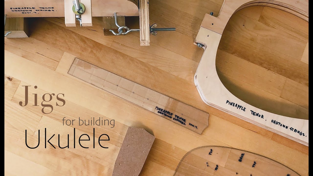 Make Mold/Templates/Bending Form for Ukulele Tenor Ukulele Build