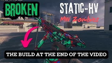 STATIC HV - MW3 Zombies Solo - BROKEN!! (No Commentary)