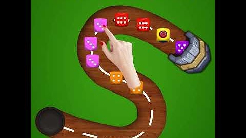 210721 Dice Merge录屏广告C69 1000x1000 英语 30p 25s 你能合成到7吗？ 祖玛效果