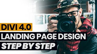 Landing Page Design - Divi 4.0 Tutorial